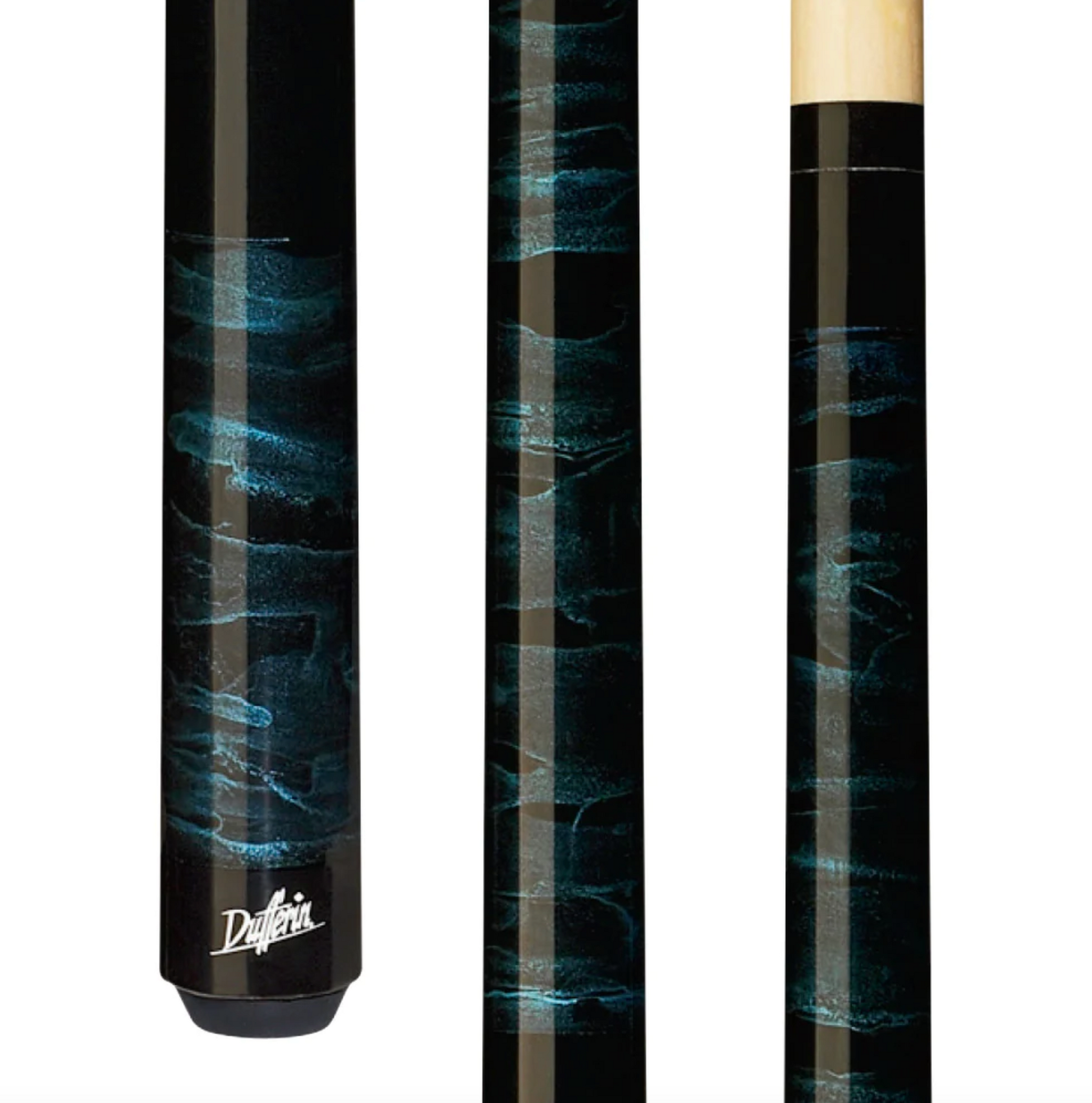 Elegant Blue Marble Dufferin Billiard Cue Stick - Korvel