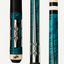 Premium Teal and White Dufferin Billiard Cue Stick - Korvel