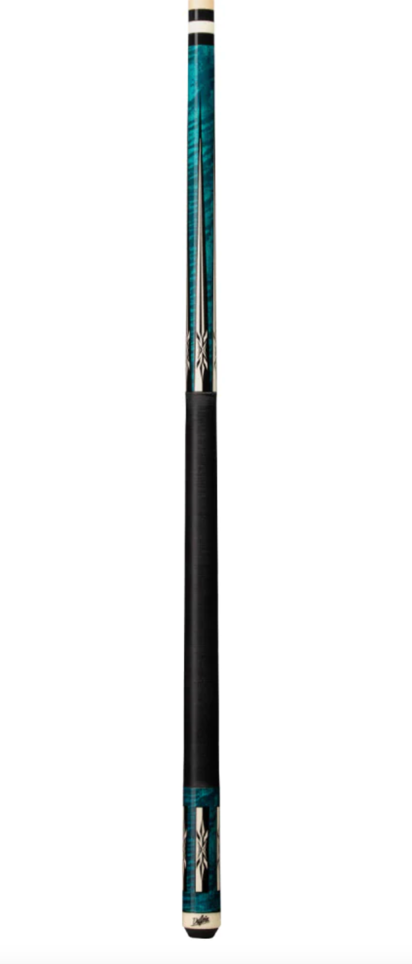 Premium Teal and White Dufferin Billiard Cue Stick - Korvel