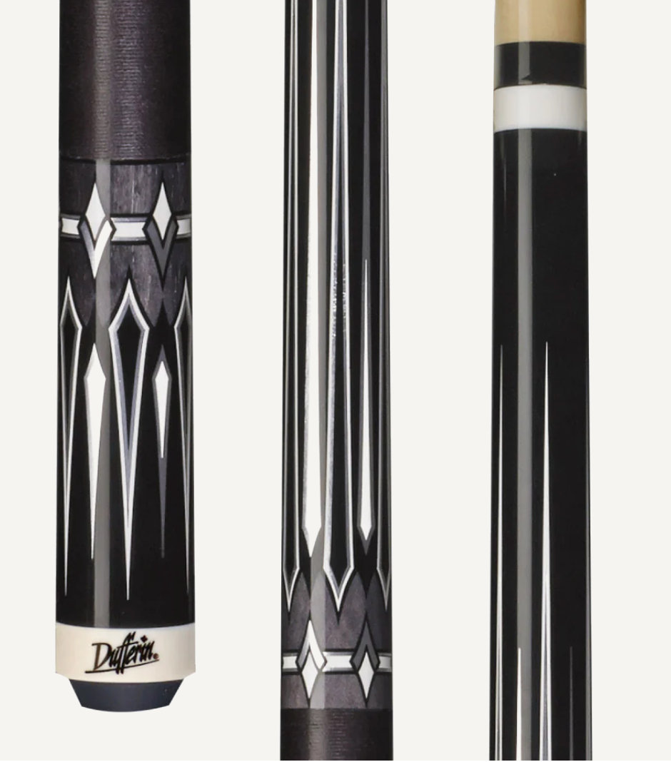Elegant Dove Grey Dufferin Billiard Cue Stick - Korvel