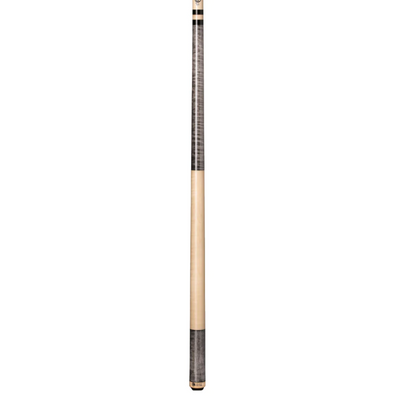 Elegant Grey Stained Birdseye Lucasi Cue Stick - Korvel
