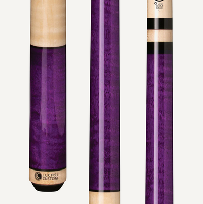 Purple Stained Lucasi Cue - Korvel