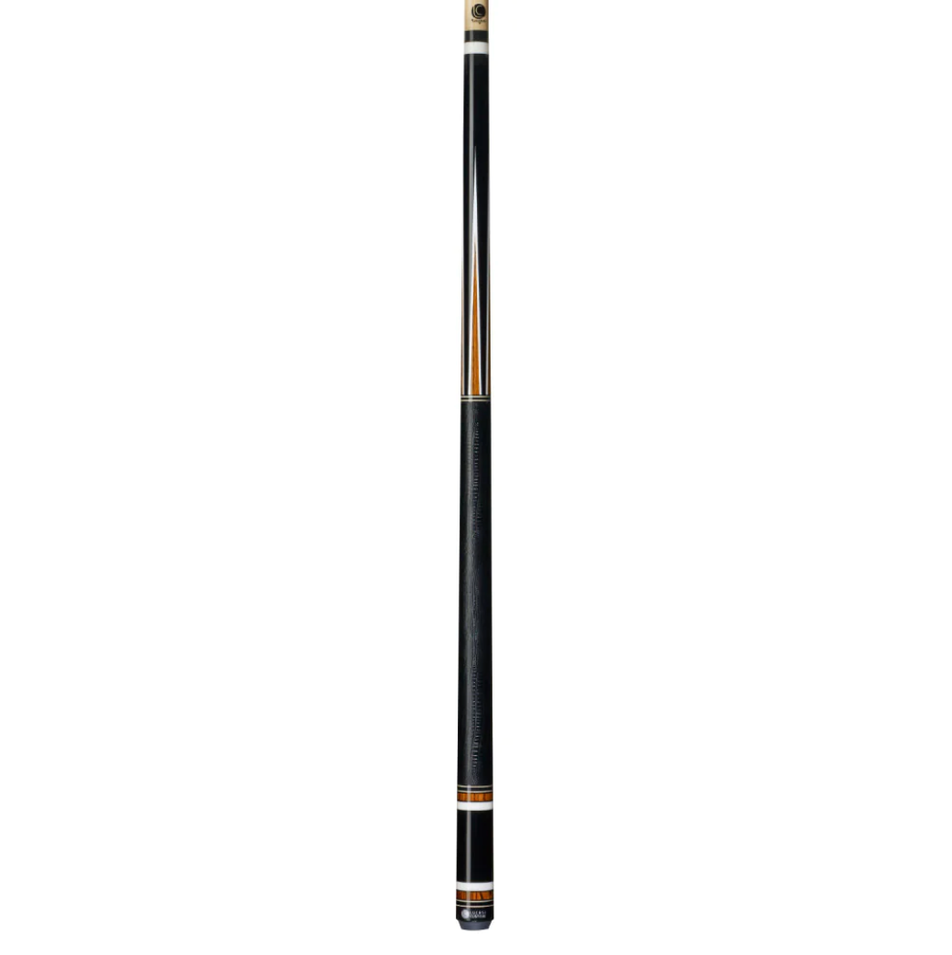 Elegant Midnight Black & Bocote Lucasi Billiard Cue Stick - Korvel