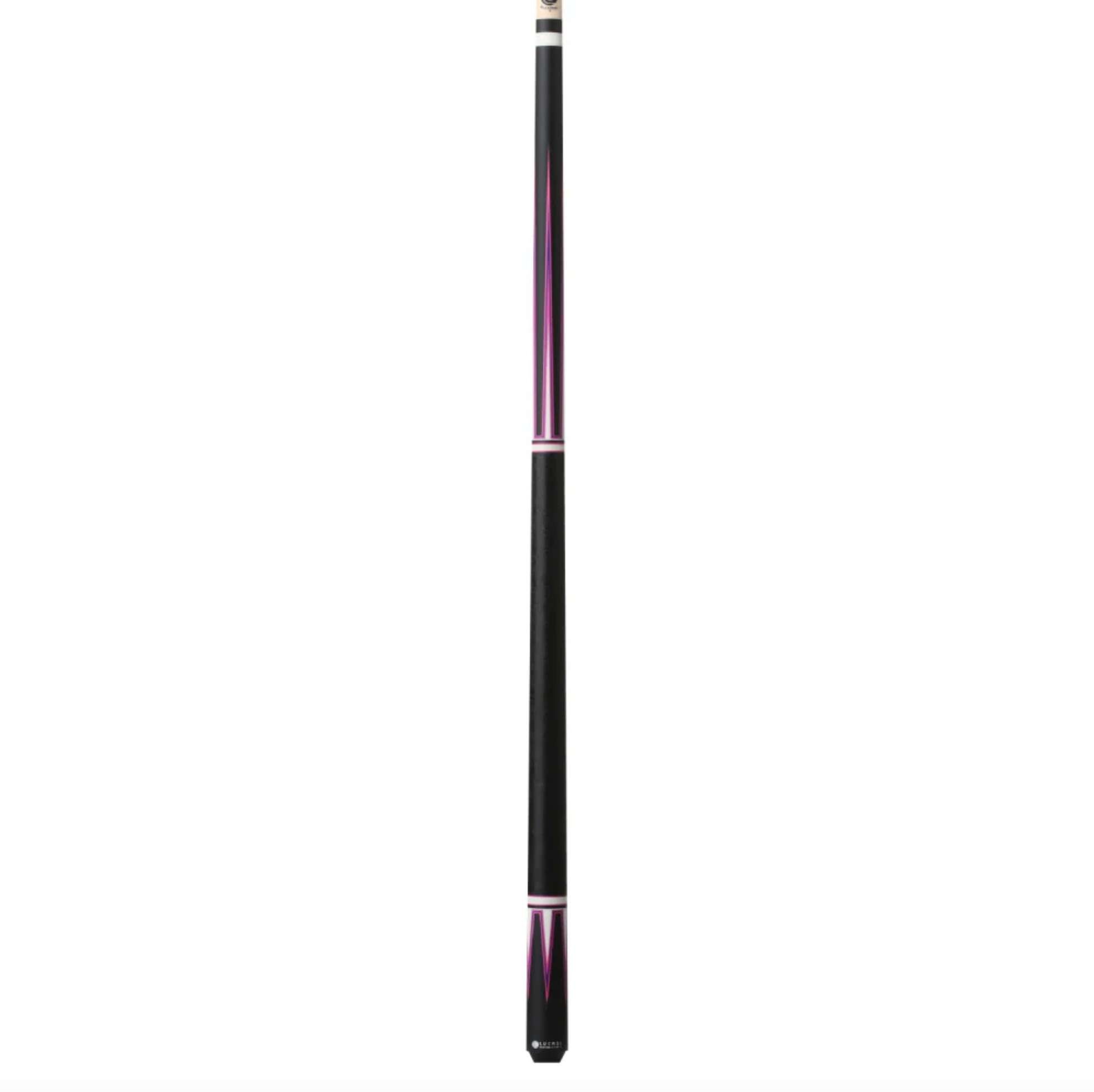 Exclusive Magenta & Black Lucasi Billiard Cue Stick - Korvel