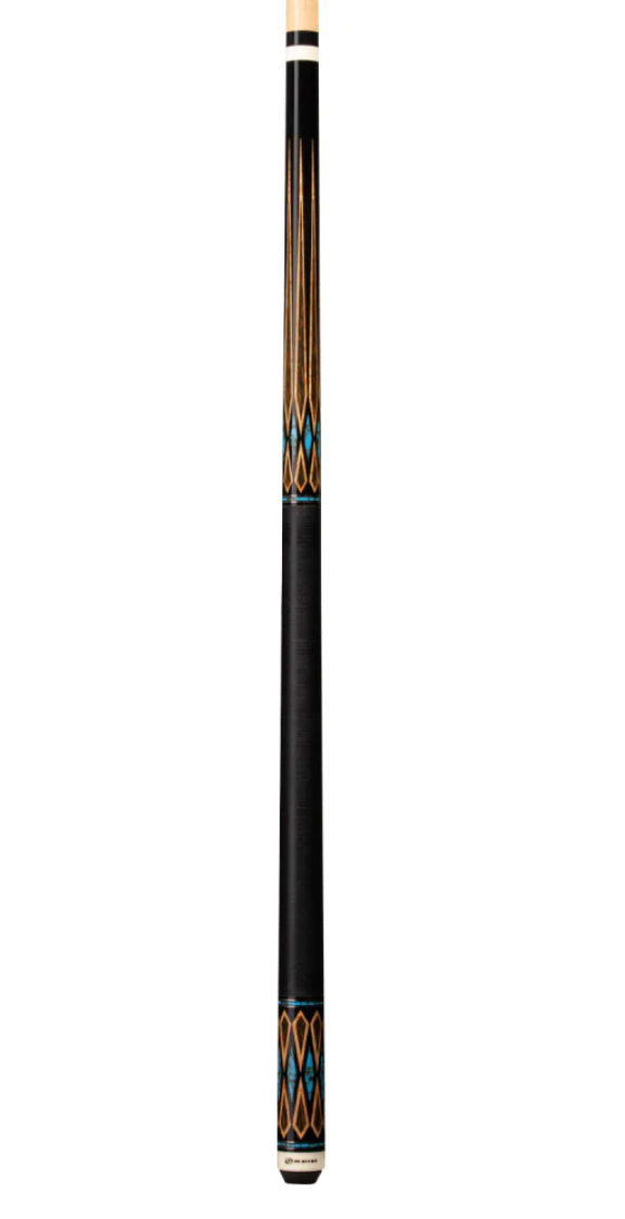 Elegant Black Palm Billiard Cue Stick - Korvel