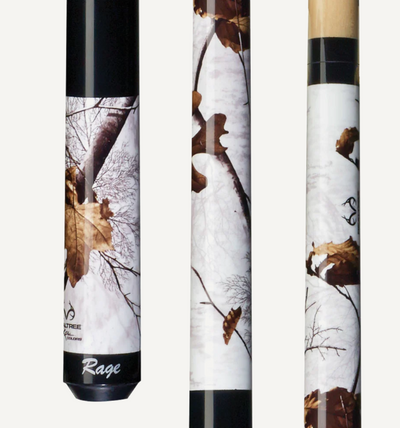 Rage Cue Stick in Realtree Xtra Snow Camo Design - Korvel