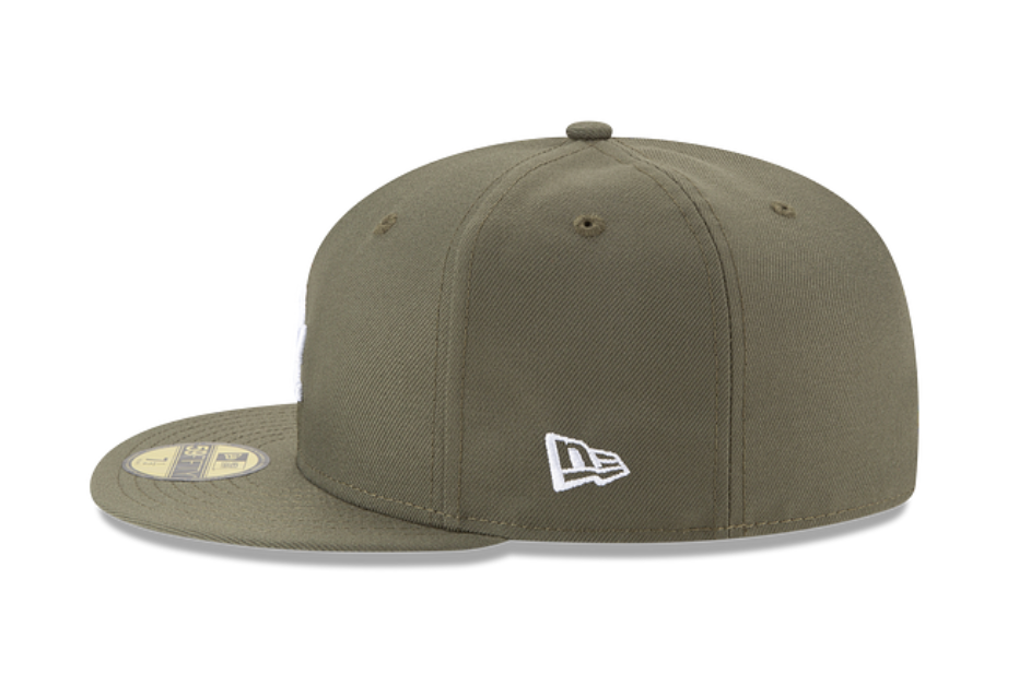 Gorra Ajustada MLB Basic 5950 - Oliva