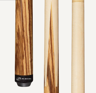 Exquisite Zebrawood Sneaky Pete Cue Stick - 21oz - Korvel