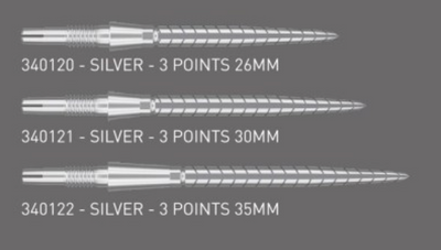Premium SwissStorm Dart Points with Enhanced Grip - Korvel