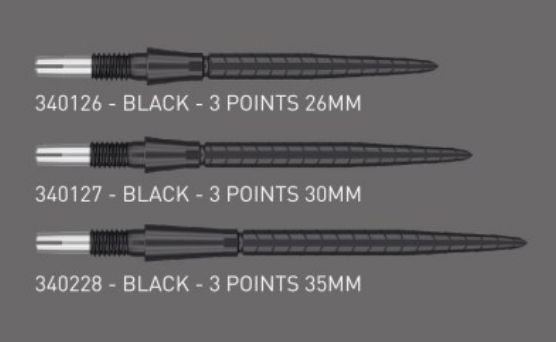 Premium SwissStorm Dart Points with Enhanced Grip - Korvel