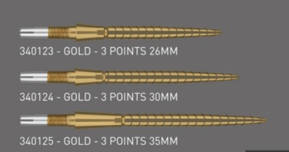 Premium SwissStorm Dart Points with Enhanced Grip - Korvel