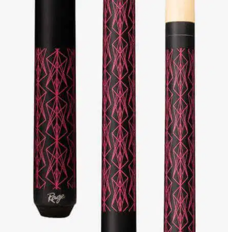 Bold Matte Finish Rage Billiard Cue Stick - Korvel