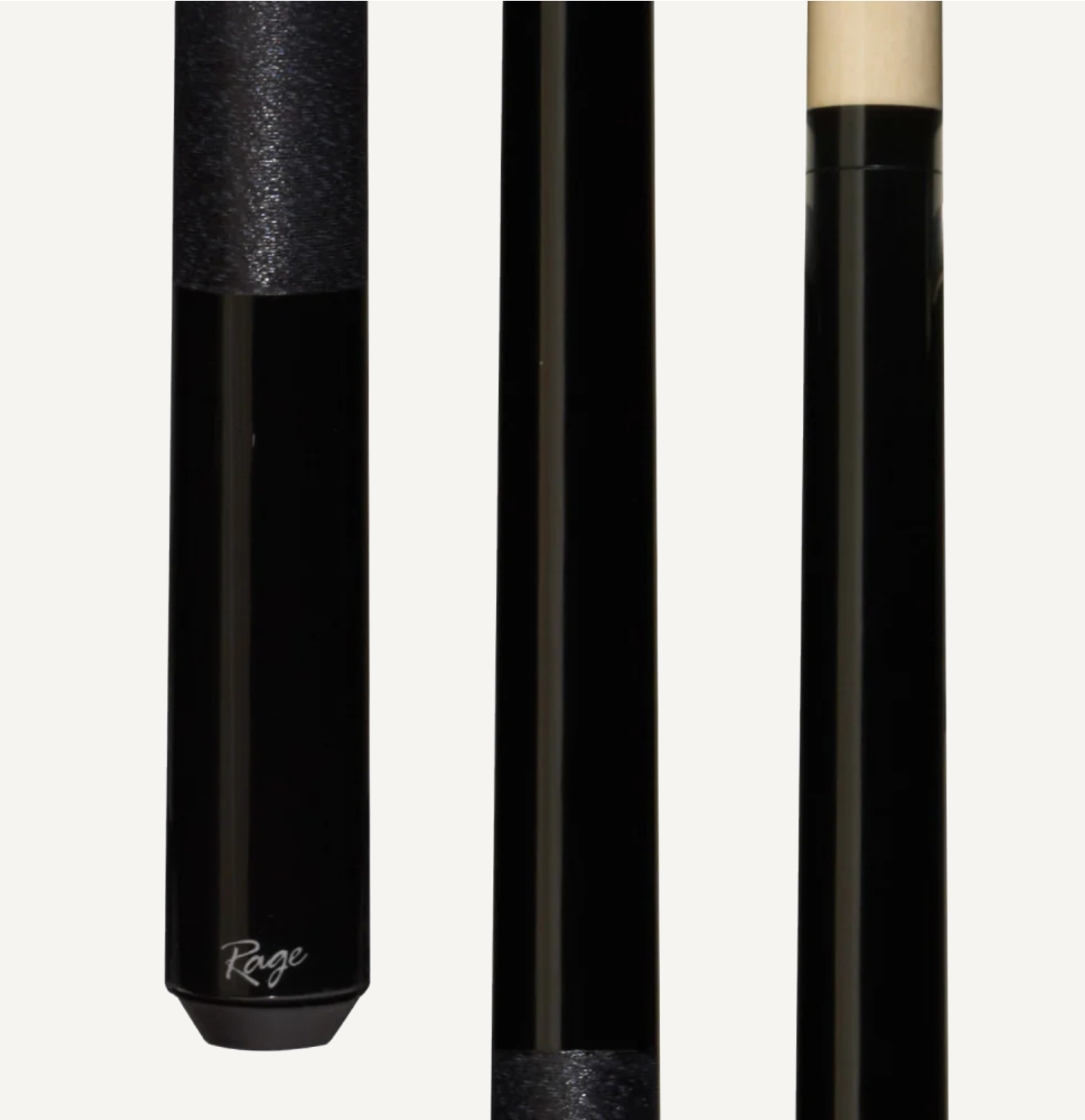 Rage Heavy Hitter Break Cue with Premium Linen Grip - Korvel