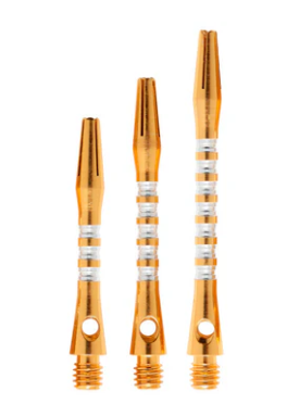 Premium Anodized Aluminum Pyramid Dart Shafts - Compact Design - Korvel