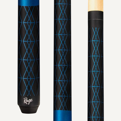 Rage Pattern Print Matte Wrapless Cue - Korvel