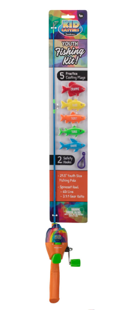Kit de pêche pour enfants Kid Casters