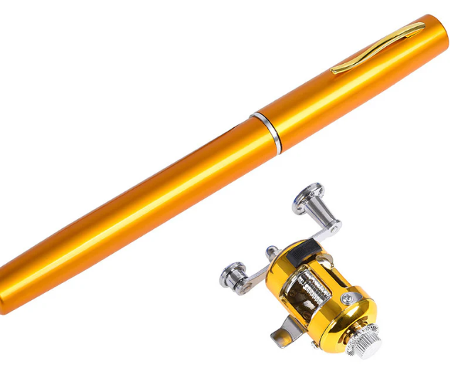 Kids Fishing Rod Pen - Compact and Portable Fishing Gear