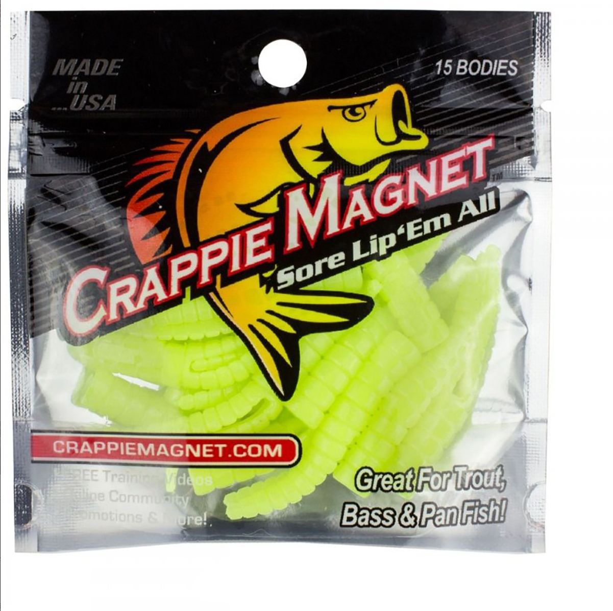 Cebos Crappie Magnet de 15 piezas