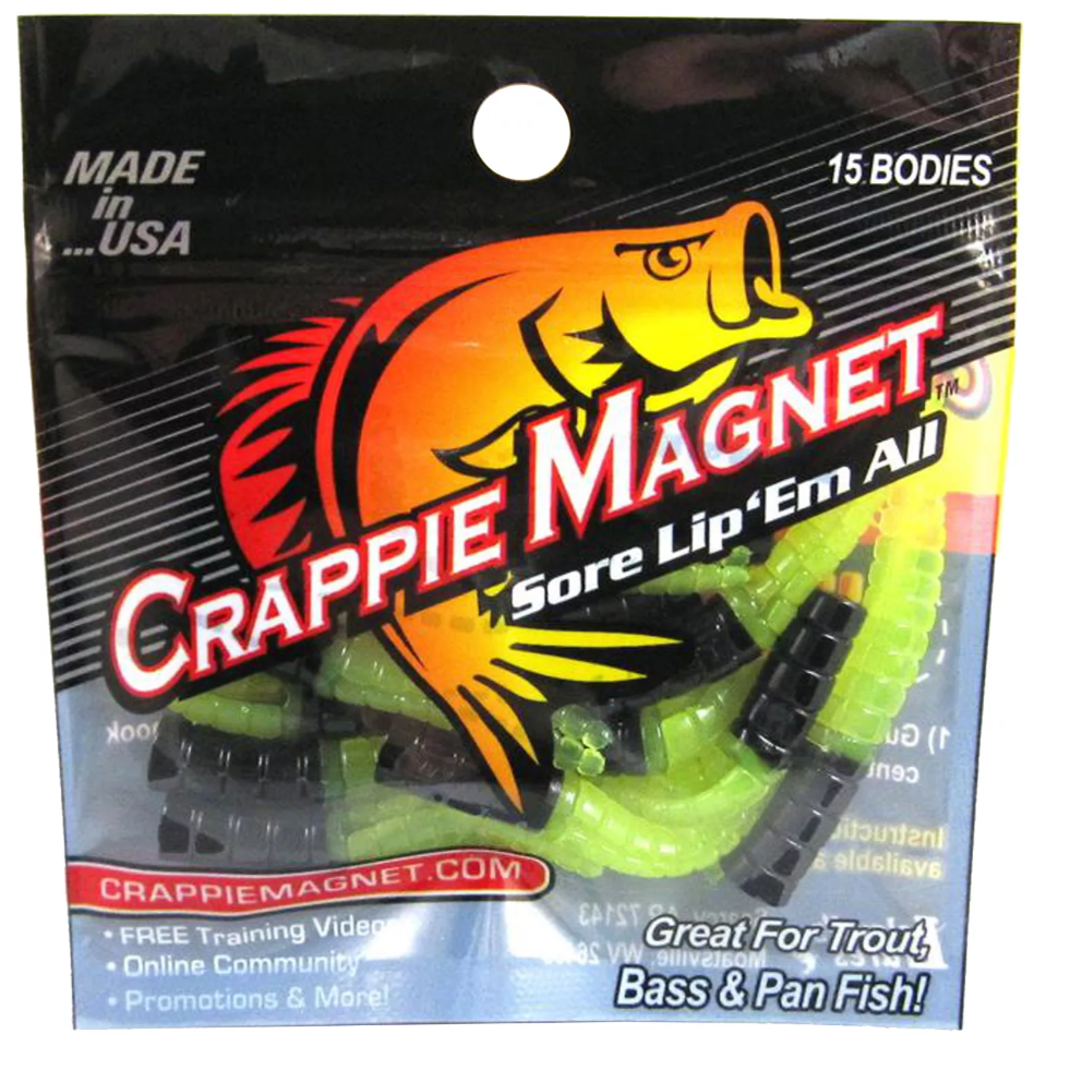 Cebos Crappie Magnet de 15 piezas