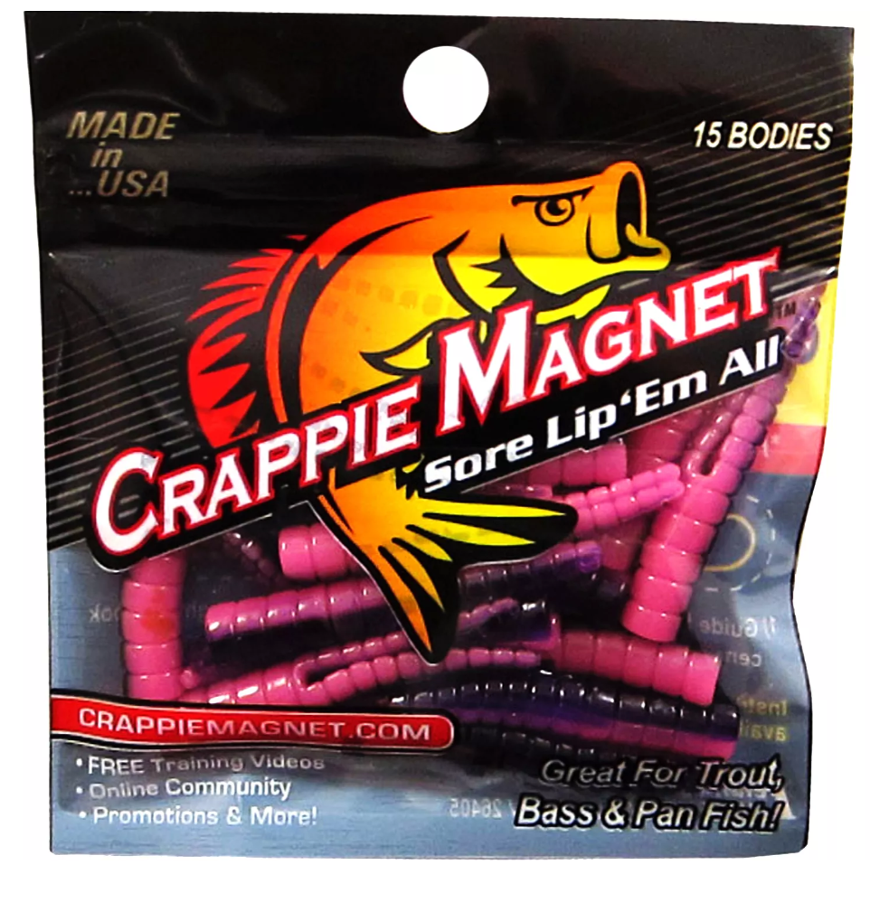 Cebos Crappie Magnet de 15 piezas