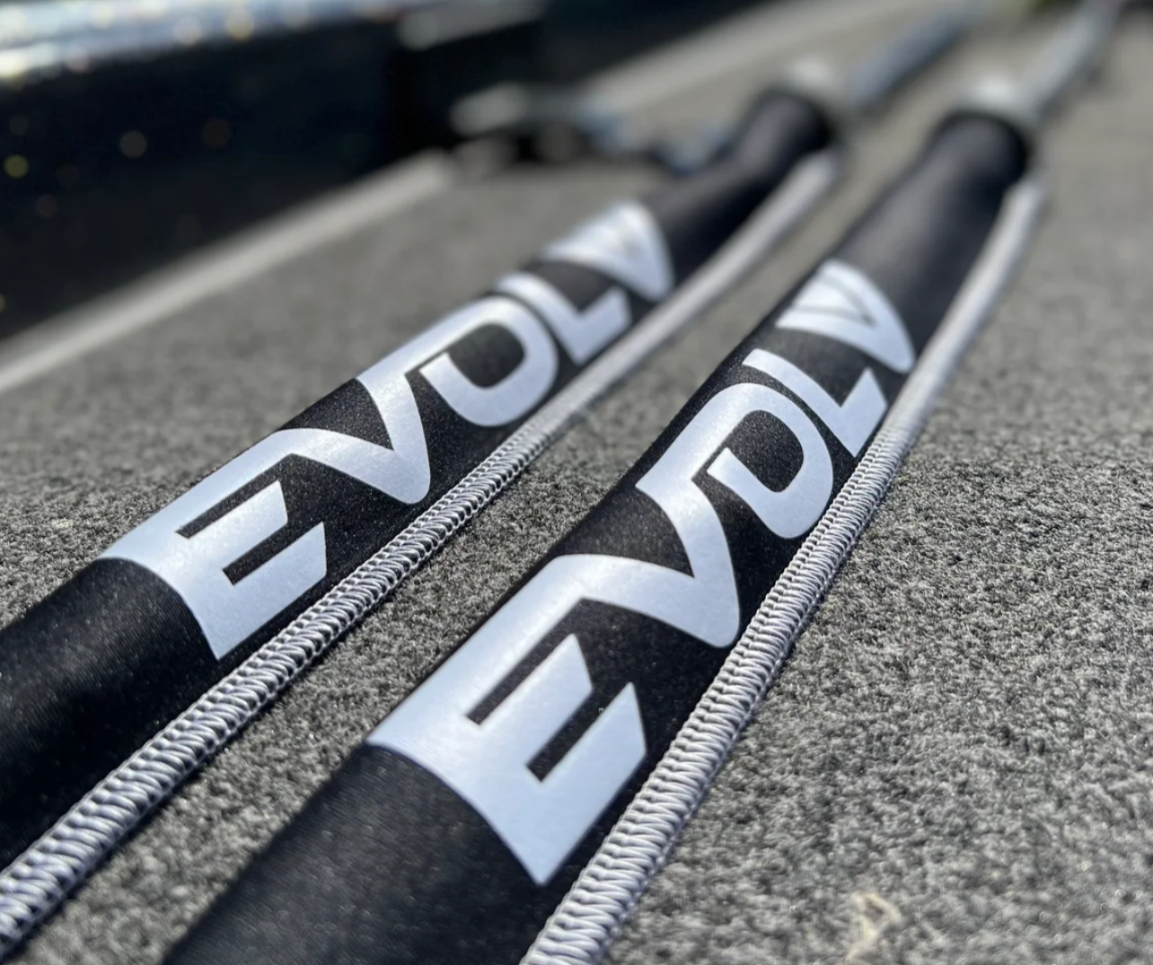 Funda para caña de baitcast EVOLV - Protección premium para tu equipo