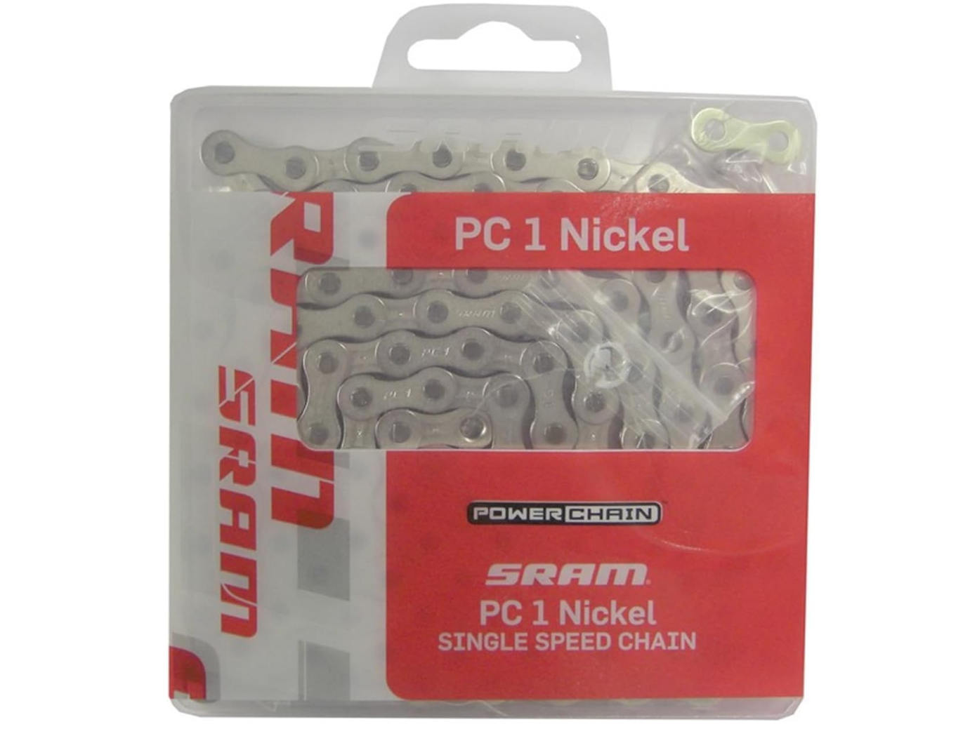 Cadena de una sola velocidad SRAM PC1 de níquel