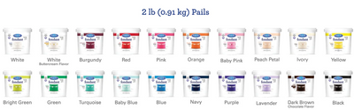 Fondant Premium Satin Ice para Decoración de Pasteles