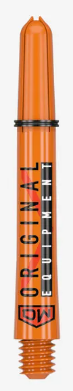 Clinch Dart Shafts - Orange Intermediate - Korvel