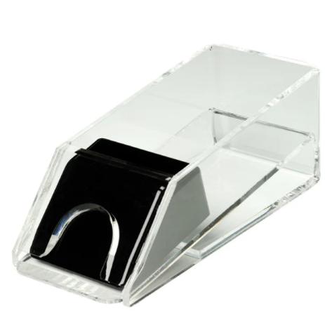 Transparent Acrylic Card Shoe for Four Decks - Korvel