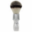 Alpha Brush & Shaving Co. T-400 Plata Brocha de Afeitar de 24 mm