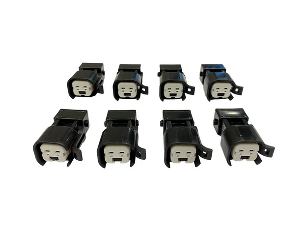 Adaptador de conector de inyector de combustible SPDZ1 EV1 a EV6 – Paquete de 8