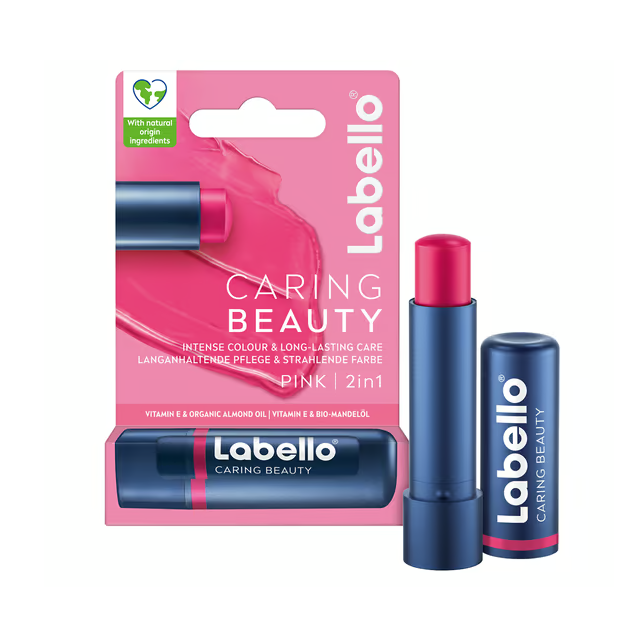 Labello Caring Beauty Pink Lip Balm