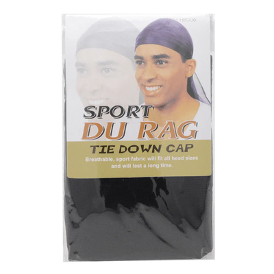 Sport Mens Du Rag Tie Down Cap