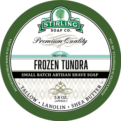 Collection de rasage Frozen Tundra de Stirling Soap Co.