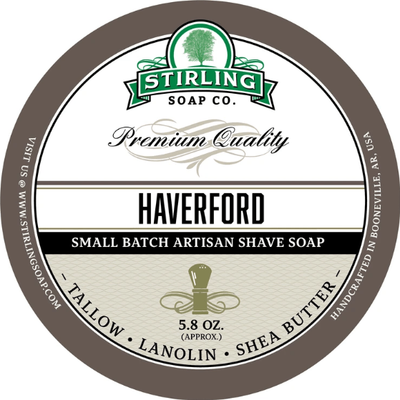Stirling Soap Co. Haverford Shaving Collection
