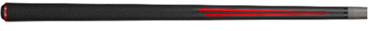 Premium Bull Carbon Cue Butt with Leather Grip - Korvel