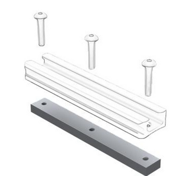YakAttack FullBack™ Backing Plate for GT90 Series GearTrac - 4" Durable Support - Korvel