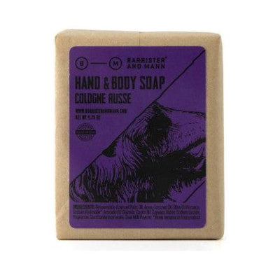 Collection de savon pour les mains et le corps Barrister & Mann