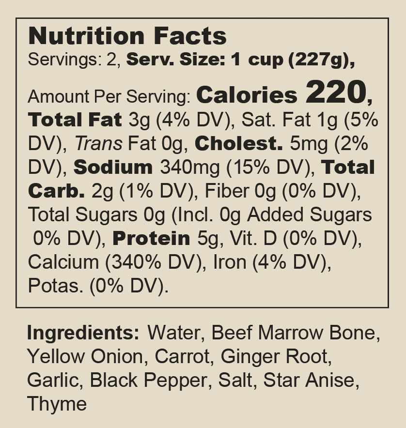 Nourishing Halal Beef Bone Broth for Wellness - Korvel
