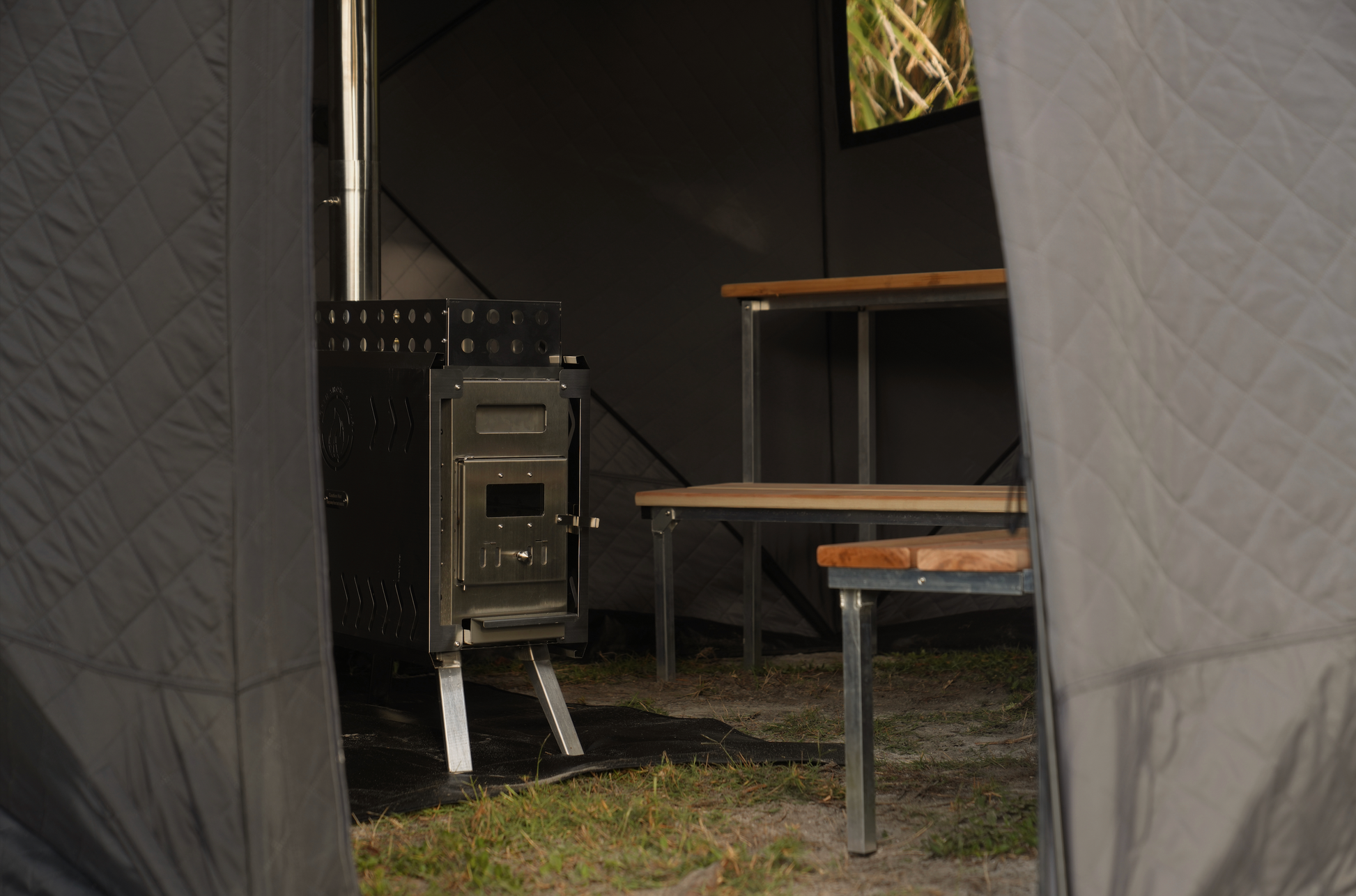 Nova 6 Sauna Tent Pro Package (6-person) - Korvel
