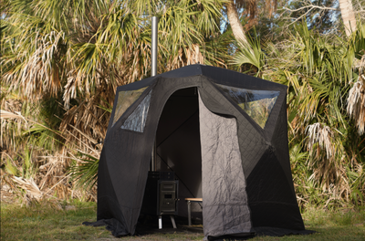 Nova 4 Sauna Tent Elite Experience Package (4-person) - Korvel