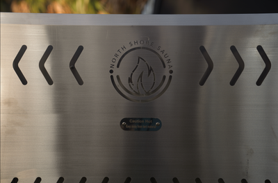 Sauna Tent Wood Stove | Portable | Brushed Stainless - Korvel