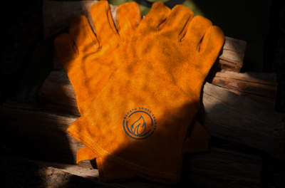 Heat Resistant Leather Gloves - Korvel