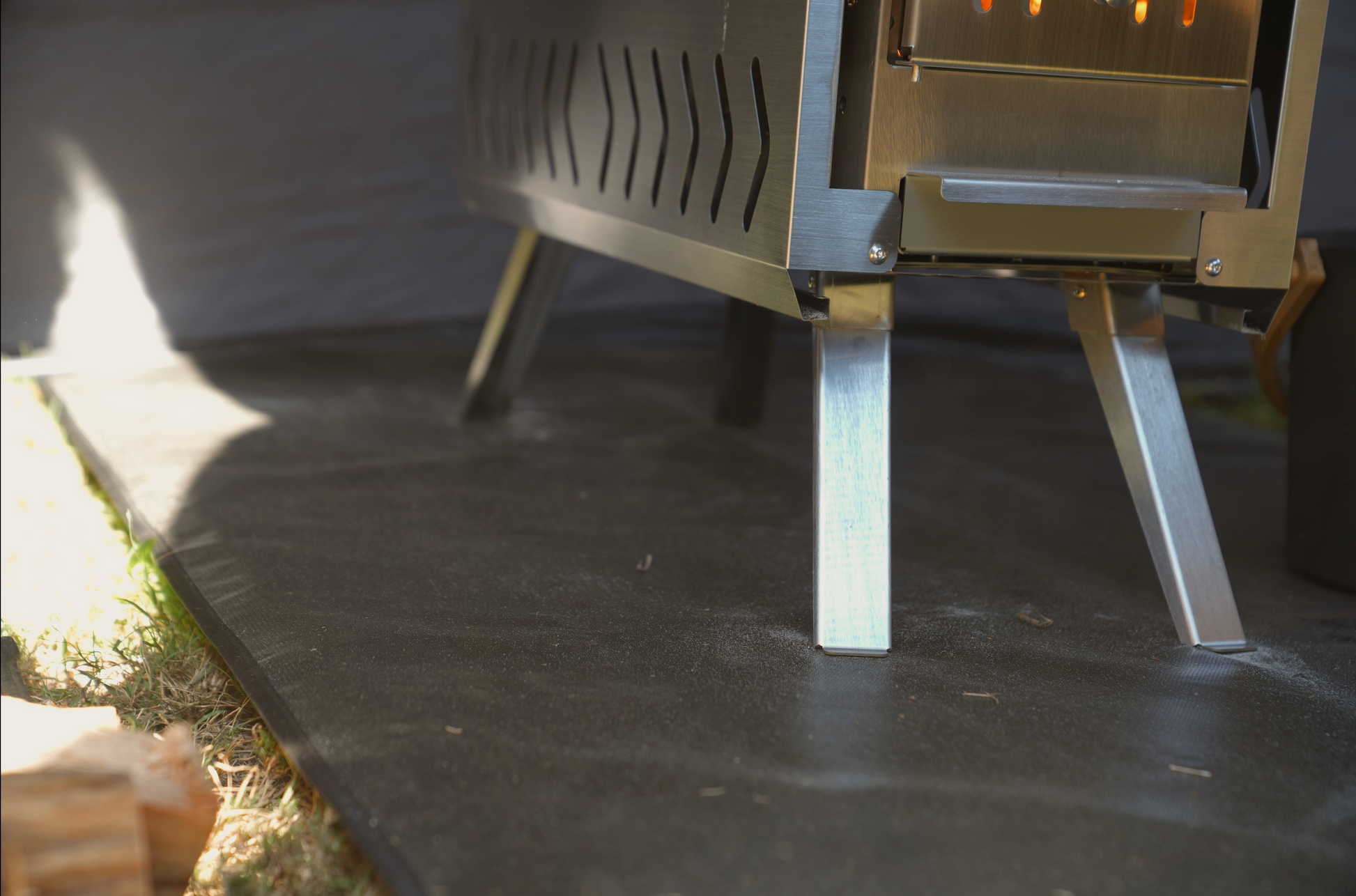 Durable Fireproof Mat for Sauna Stove - Korvel