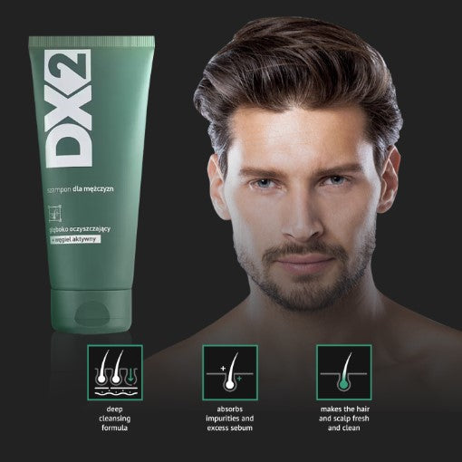 Shampoo purifiant DX2 au charbon actif - 150 ml