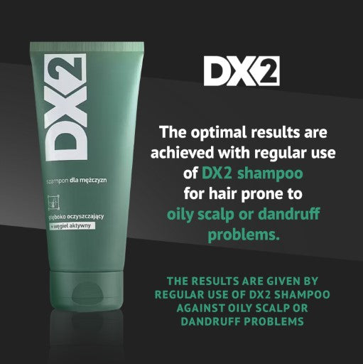 Shampoo purifiant DX2 au charbon actif - 150 ml