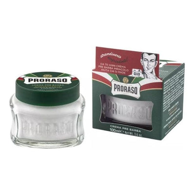 Crème de Pré-Rasage Proraso Eucalyptus & Menthol 3,6 Oz