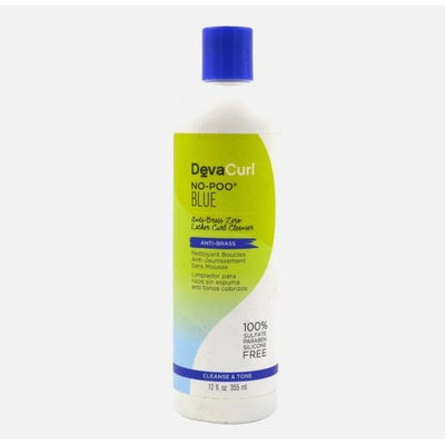 Limpiador No-Poo Azul de Devacurl 12 oz