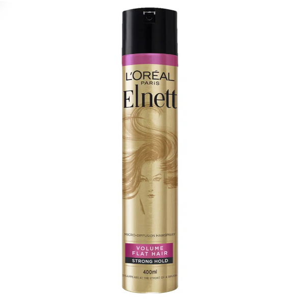 L'Oreal Paris Elnett Volume Flat Hair Spray - Fijación Fuerte 400ml