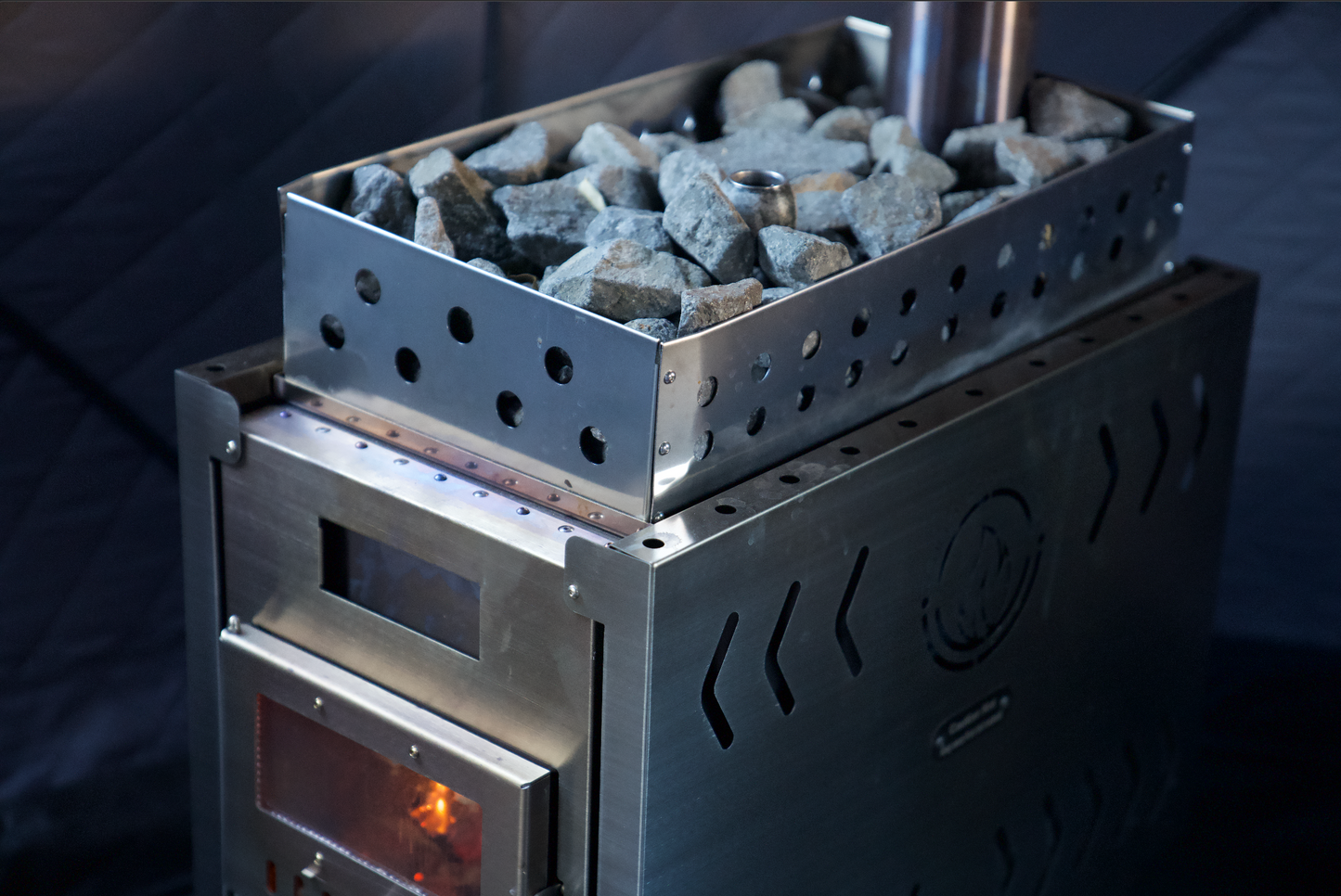 Premium XL Sauna Tent Wood Stove